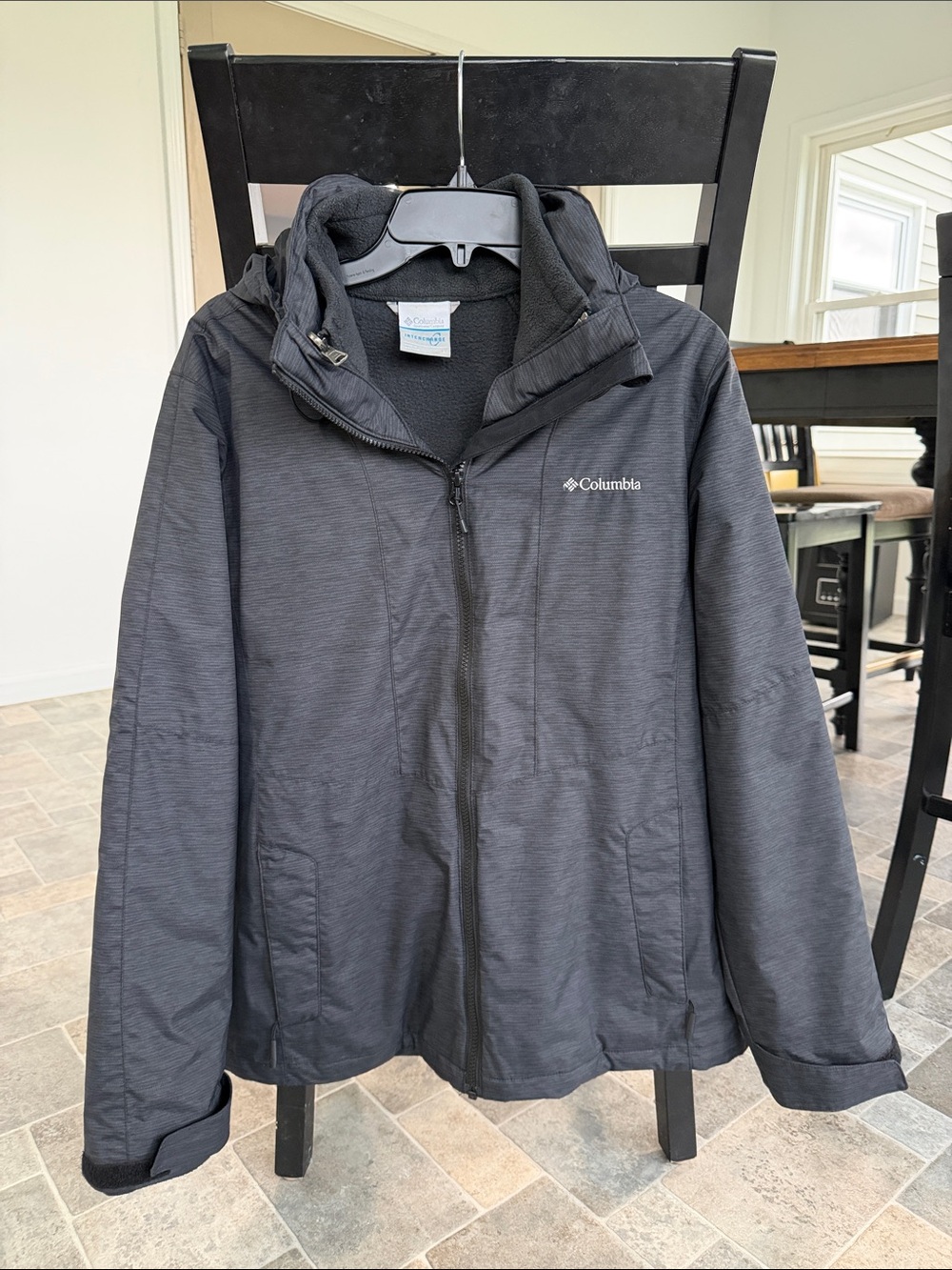 Columbia Women's Black 3 Way Winter Coat